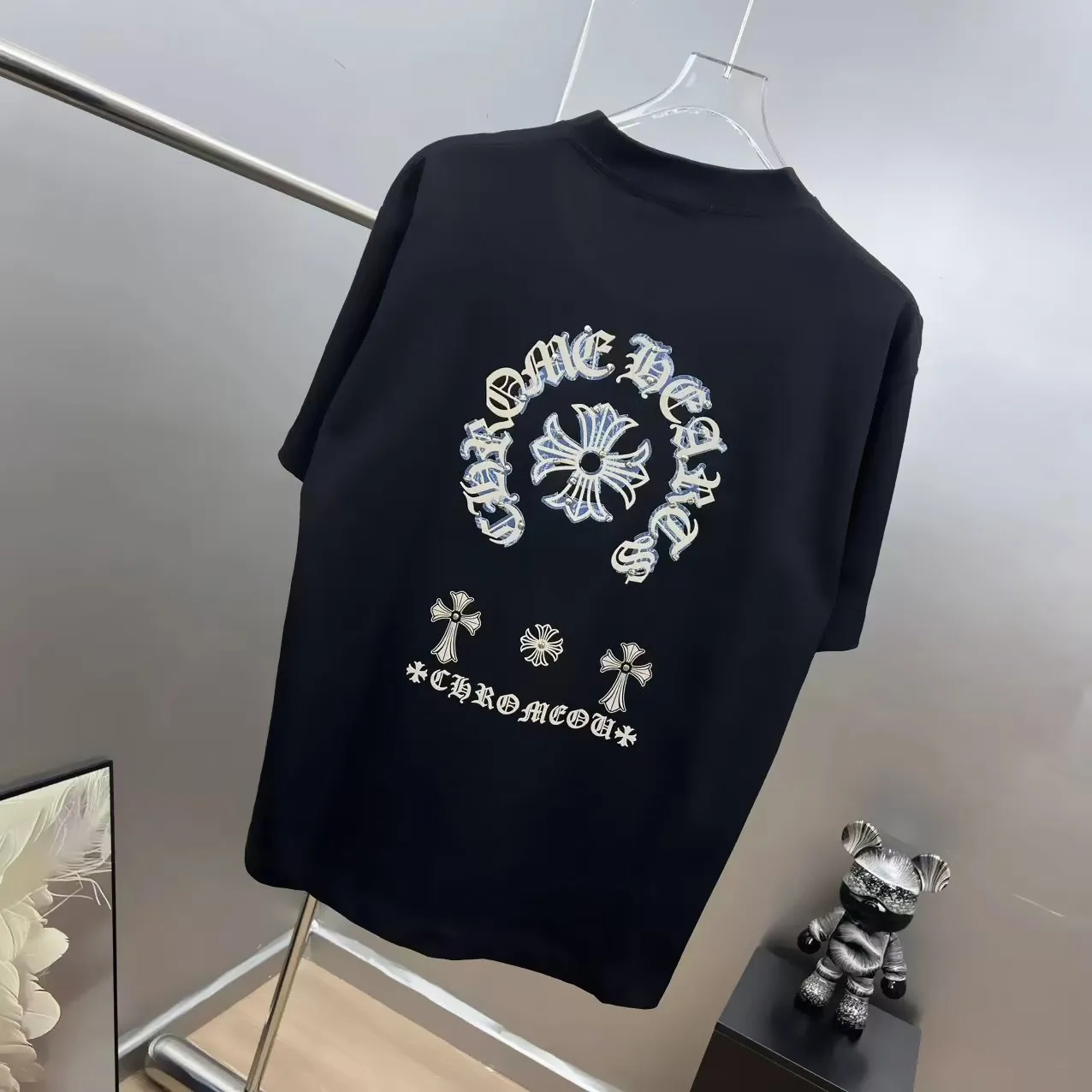 ch～ 《 》 ， T ， Same Style ， : Black White Coffee Brown Size：S（90-130 ） M（125-150 ） L（135-165 ） XL（160-190 ） XXL（185 ）